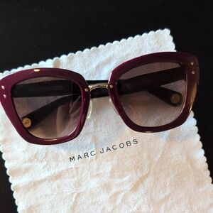Marc Jacobs Plum CatEye Sunglasses